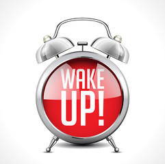 Alarm clock concept - wake up
