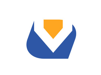 Letter V logo 
