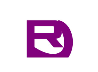 Fototapeta premium Alphabet icon - r 