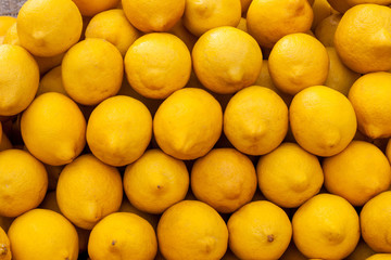 Background of lemons
