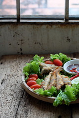 fried fish for family meal