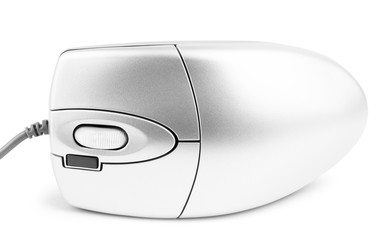 Wireless computer mouse isolated on white background © vadarshop