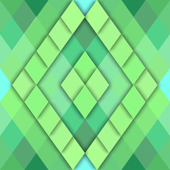 Fototapeta na wymiar vector geometric abstract background of rhombus shapes