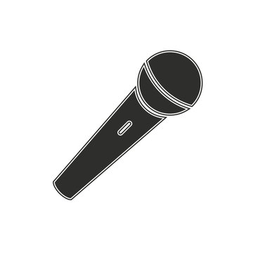 Microphone vector icon.