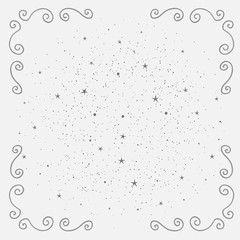 Handdrawn design for your designs dress, poster, card, t-shirt