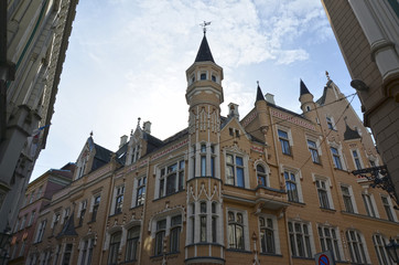 Fototapeta na wymiar Palazzo a Riga