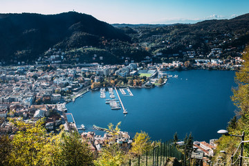 Fototapeta na wymiar Como Lake, Italy