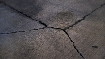 Obraz premium cracked concrete