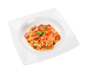 Spaghetti tomato sauce