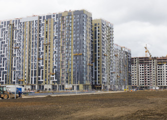 Residential building is under construction