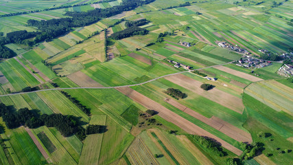 Aerial landscape