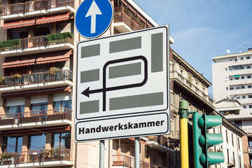 Schild 218 - Handwerkskammer