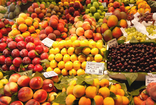 Various fresh fruits