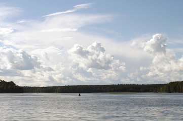 Obraz na płótnie Canvas Podlasie, Biale Lake.