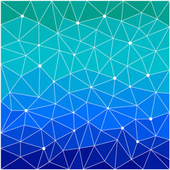 Abstract geometric triangle polygonal polygonal pattern background