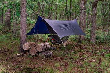 Camping Hammock with Rain cover Solitude 