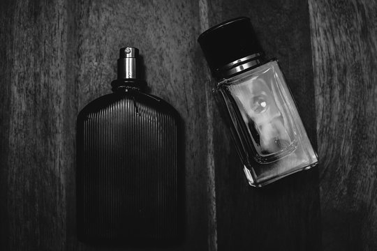 Two bottles of  perfume