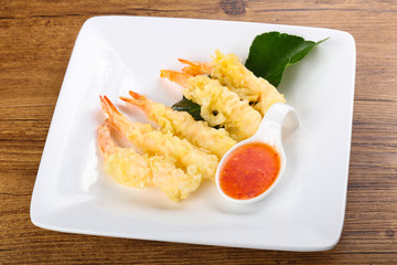Prawn tempura