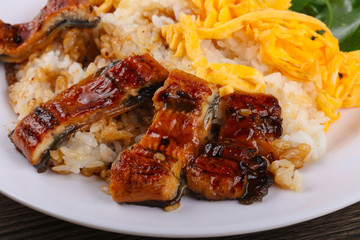 Unaju - eel with rice