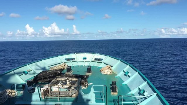 Bateau de p&ecirc;che sur la mer