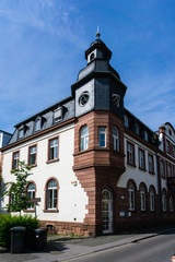 Fototapeta na wymiar Rathaus in Eltville am Rhein