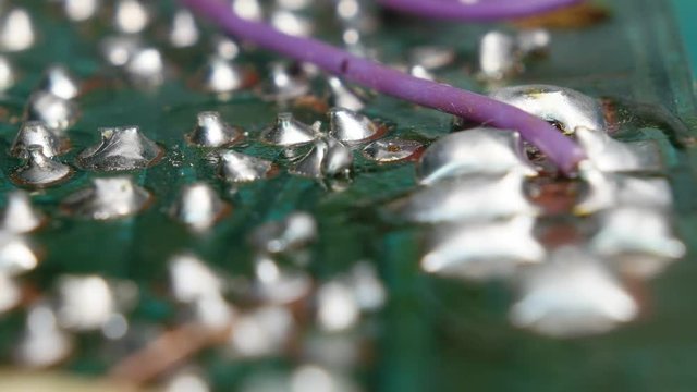 Close up of an electronic component
