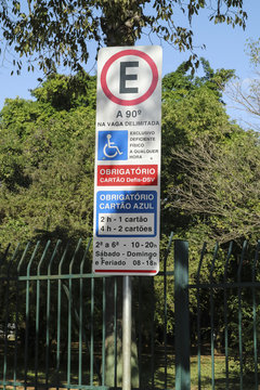 Placa de transito