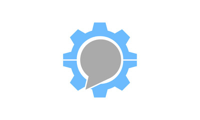 gear logo icon concept
