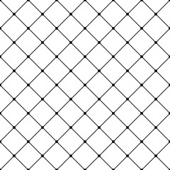 Abstract modern square pattern. Geometric background. Repeating geometric tiles with diagonal lines in monochrome. Trendy stylish texture.