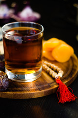 Tea or coffee for iftar on ramadan month