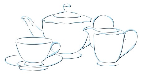 Чайный сервиз