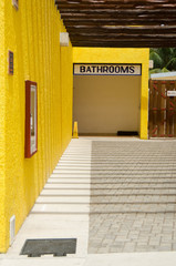 Yellow Restrooms