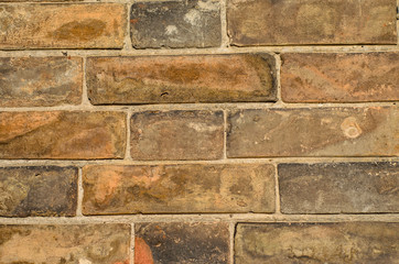 Texture of the brick wall as a background