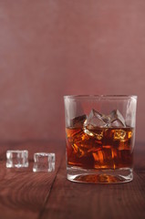 whiskey with ice