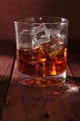 whiskey with ice