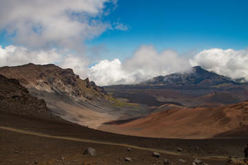 Naklejka na ściany i meble Haleakala Crater