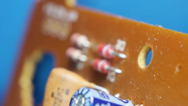 Close up of an electronic component
