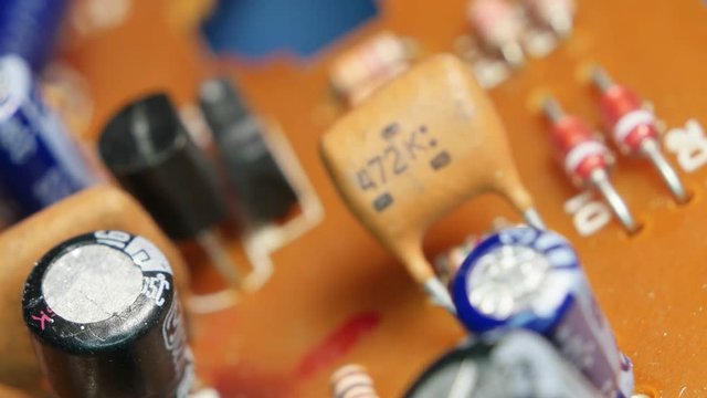 Close up of an electronic component
