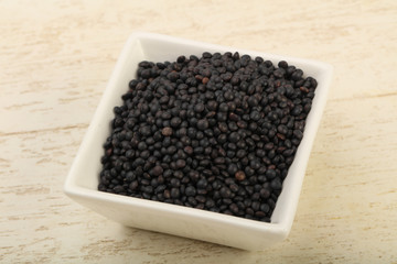 Black lentils