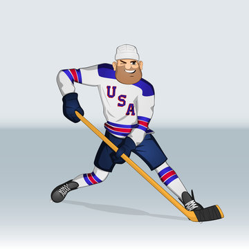 USA ice hockey team player