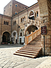 Palazzo della Regione - Verona - obrazy, fototapety, plakaty