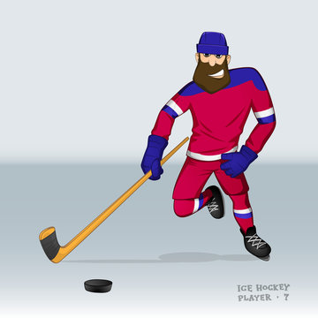 Russian ice hockey player