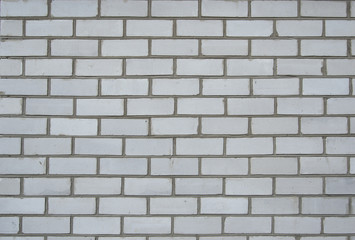 White brick wall