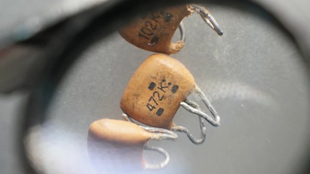 Close up of an electronic component
