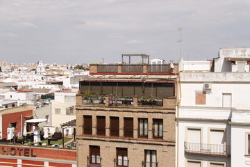 Obraz premium Paysage urbain à Séville, Espagne 