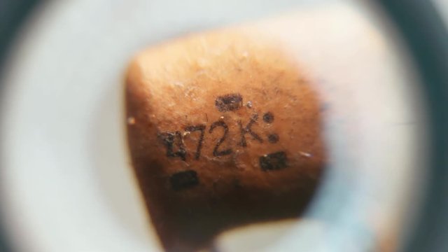 Close up of an electronic component

