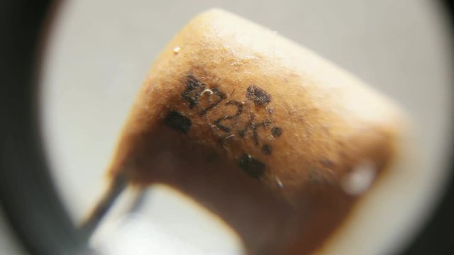 Close up of an electronic component
