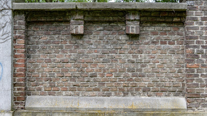 Backsteinmauer