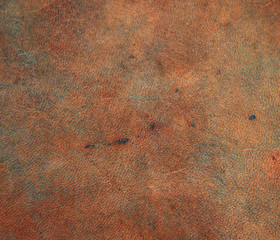 Old vintage brown leather background texture