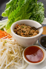 Thai Lettuce Wrap